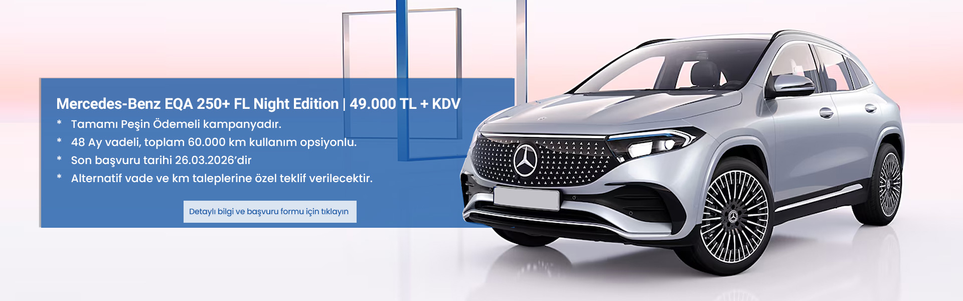 Mercedes-Benz  Yeni EQC Kiralama
