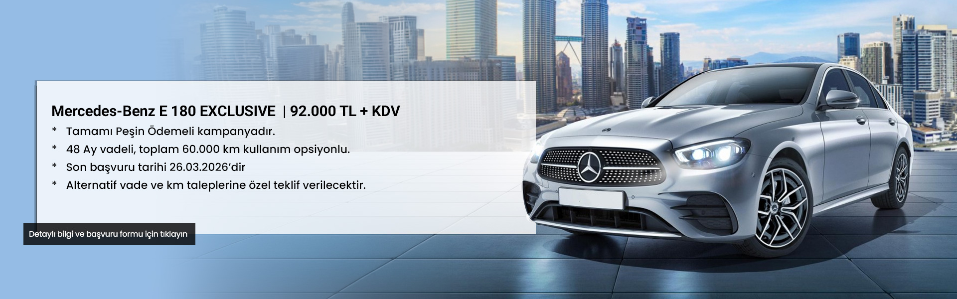 Mercedes-Benz Yeni A Serisi Kiralama